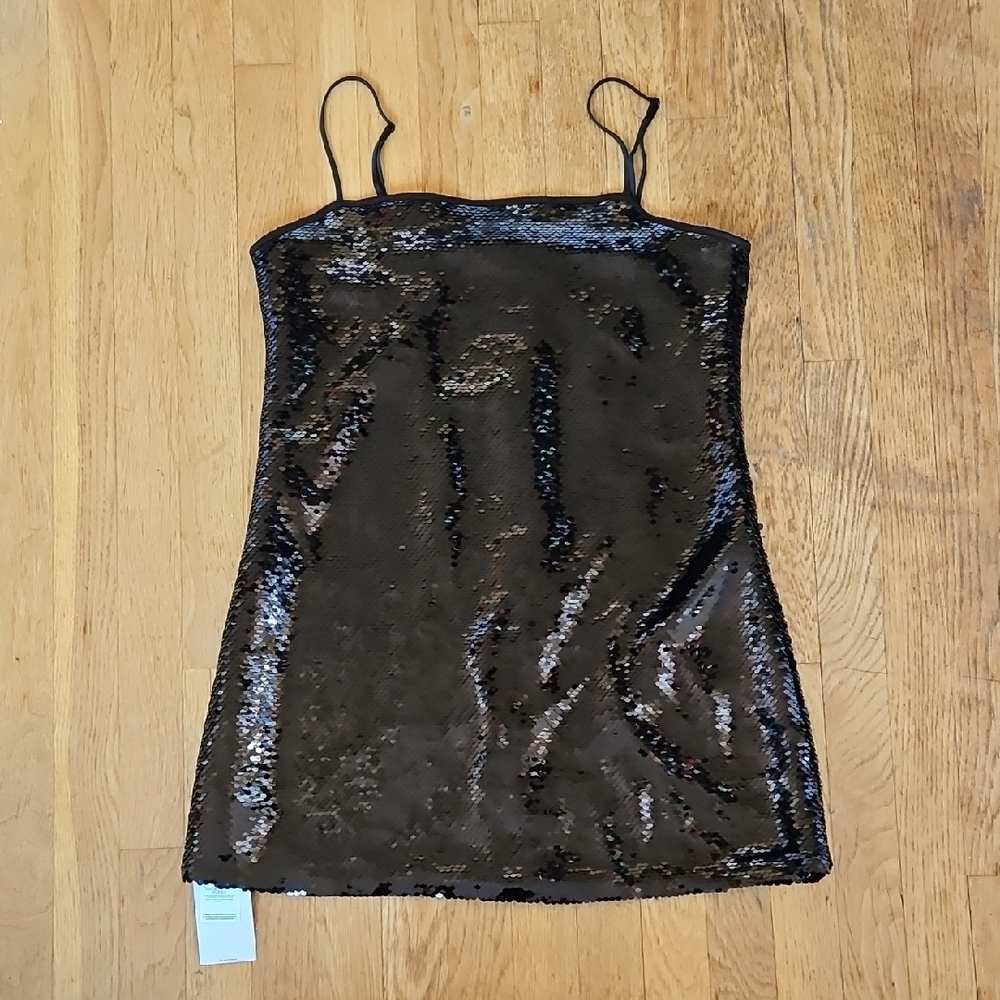 NWT Abercrombie & Fitch Sequin Dress M